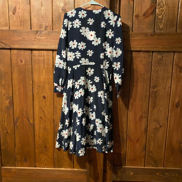 Saint Geraldine Navy Floral Dress - Picture 2 of 4